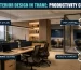 Office interior design in Thane with productive layout, task lighting and ergonomic workstations